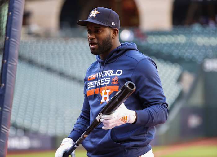 Yordan Alvarez Houston Astros Left Fielder Spring Training